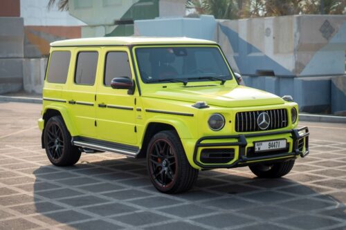 Mercedes Benz G63 AMG Edition 1 2019 Lime Green