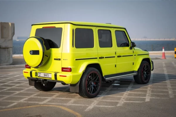 Mercedes Benz G63 AMG Edition 1 2019 Lime Green