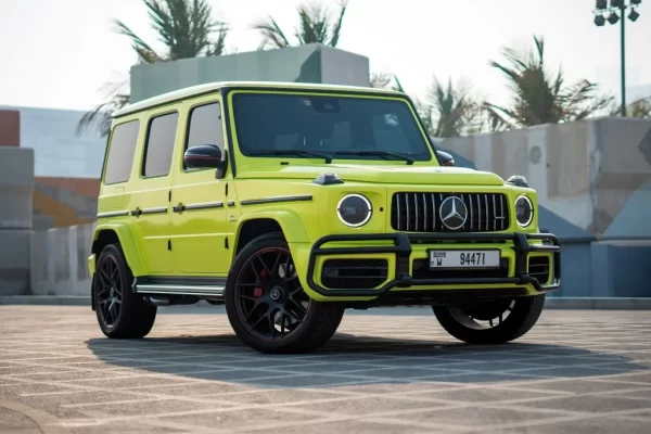 Mercedes Benz G63 AMG Edition 1 2019 Lime Green