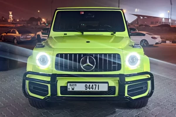 Mercedes Benz G63 AMG Edition 1 2019 Lime Green