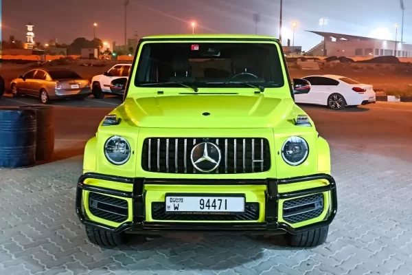 Mercedes Benz G63 AMG Edition 1 2019 Lime Green